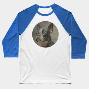 Boston Terrier Dog Baseball T-Shirt